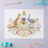 オーストラリアのコート・オブ・アームズ 薄葉紙 (クラフト)
