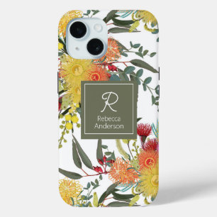 オーストラリアのサマーブッシュ開花 iPhone 15ケース