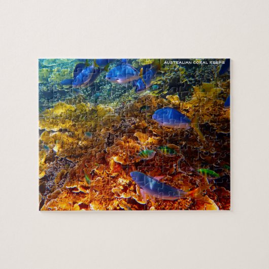 オーストラリアのサンゴ礁 ジグソーパズル (横)