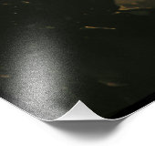 オーストラリアのサンセットKookaburraシルエット写真 フォトプリント (角)