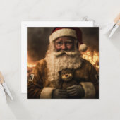 オーストラリアのサンタベアシングルサイドカード カード (正面/裏面インサイチュ)