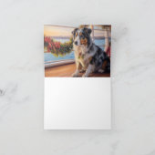 オーストラリアのシェパード・クリスマスクルーズ:ポーソーム カード (内部)