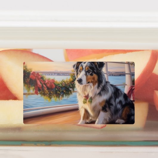 オーストラリアのシェパード・クリスマスクルーズ:ポーソーム ラベル (貼付)