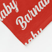 オーストラリアのシェパード・サンタドッグの名前 フリースブランケット (角)