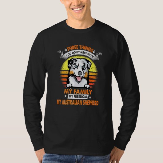 オーストラリアのシェフと散らかさない3つのこと Tシャツ (正面)