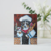 オーストラリアのシェフ ポストカード (スタンド正面)