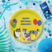 オーストラリアのシェルフとパーティー風船 ペーパープレート (パーティー)