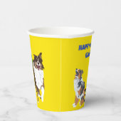 オーストラリアのシェルフとパーティー風船 紙コップ (右)