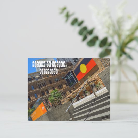 オーストラリアのシドニー博物館 ポストカード (スタンド正面)