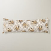 オーストラリアのシルキ絵を描テリアのオリジナルドッグアート ボディピロー (正面)