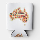 オーストラリアのシンボル 缶クーラー (正面)