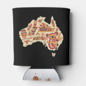 オーストラリアのシンボル 缶クーラー (裏面)