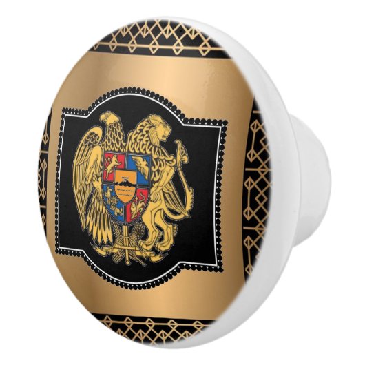 オーストラリアのシールドセラミックプルドアノブ セラミックノブ (右)