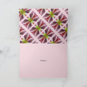 オーストラリアのスイレンの挨拶状は幸福を送ります カード (内部)