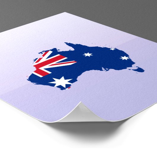オーストラリアのスタブ、オーストラリア ポスター (角)