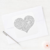 オーストラリアのスラングハート スクエアシール (封筒)