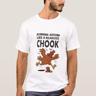 オーストラリアのスラングTEES - Headless chook Tシャツ