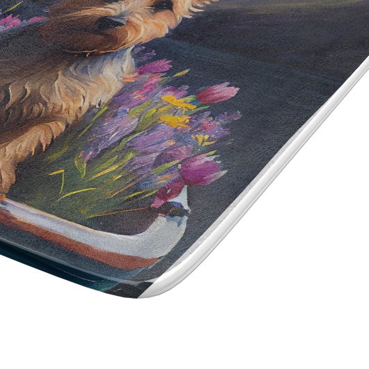 オーストラリアのテリアオンパドル:風光明媚な冒険 カッティングボード (角)