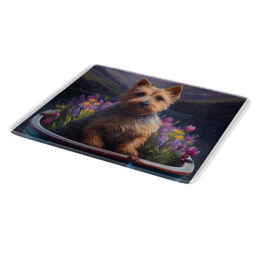 オーストラリアのテリアオンパドル:風光明媚な冒険 カッティングボード (角)