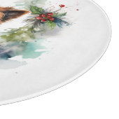 オーストラリアのテリアクリスマスリースフェスティバルカップ カッティングボード (角)