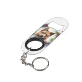 オーストラリアのテリアクリスマスリースフェスティバルカップ キーホルダー栓抜き (裏面アングル)