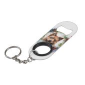 オーストラリアのテリアクリスマスリースフェスティバルカップ キーホルダー栓抜き (正面アングル)