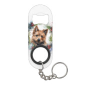 オーストラリアのテリアクリスマスリースフェスティバルカップ キーホルダー栓抜き (裏面)