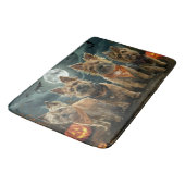 オーストラリアのテリアハロウィン不気味 バスマット (アングル)