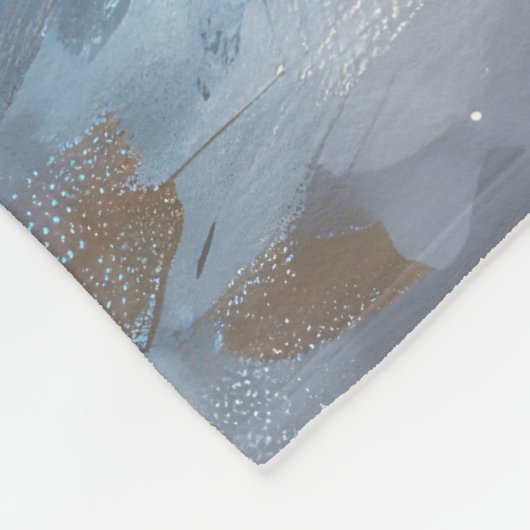 オーストラリアのテリアライディングオートバイクリスマス フリースブランケット (角)