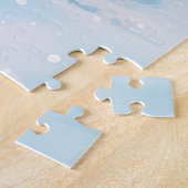 オーストラリアのテリア冬のワンダーランドクリスマス ジグソーパズル (側面)