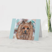 オーストラリアのテリア カード (正面)