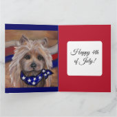 オーストラリアのテリア カード (内部)