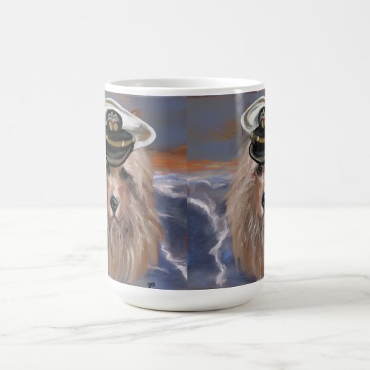 オーストラリアのテリア モーフィングマグカップ (中央)