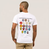 オーストラリアのテーブルサッカークラブ Tシャツ (裏面フル)