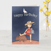 オーストラリアのテーマカード2 カード (黄色い花)