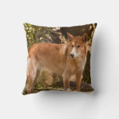 オーストラリアのディンゴの装飾用クッション クッション (裏面)