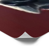 オーストラリアのトランピー尾牛の犬 – 犬のポートレート ポスター (角)