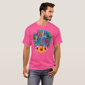 オーストラリアのトロピカルサマー Tシャツ (正面フル)