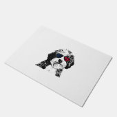 オーストラリアのドッグ第4回7月アメリカ米国国旗 ドアマット (アングル)