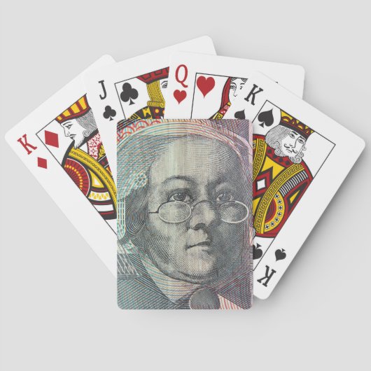 オーストラリアのドル トランプ (裏面)