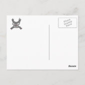 オーストラリアのドロップベアポストカード ポストカード (裏面)