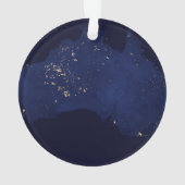 オーストラリアのナイトライトを衛星。 オーナメント (裏面)