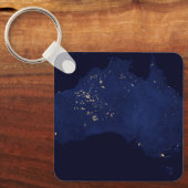オーストラリアのナイトライトを衛星。 キーホルダー (正面)