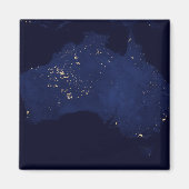 オーストラリアのナイトライトを衛星。 マグネット (正面)