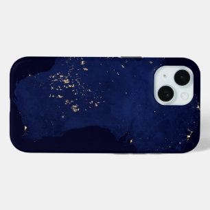 オーストラリアのナイトライトを衛星。 iPhone 15ケース
