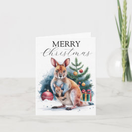 オーストラリアのハートからのクリスマス恵み カード