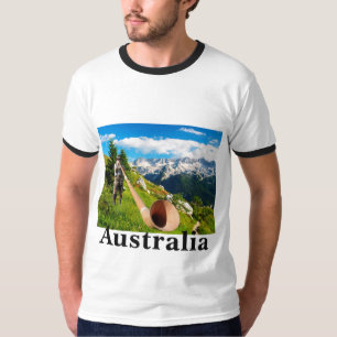 オーストラリアのハーフパンツのワイシャツ Tシャツ