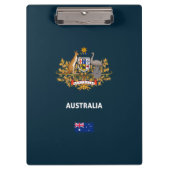 オーストラリアのパスポート電話ケース クリップボード (正面)
