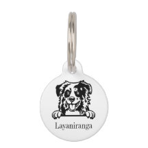 オーストラリアのパーソナライズされた羊飼い名タグ