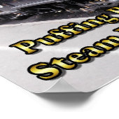 オーストラリアのビリー歴史蒸気列車を爆破 ポスター (角)